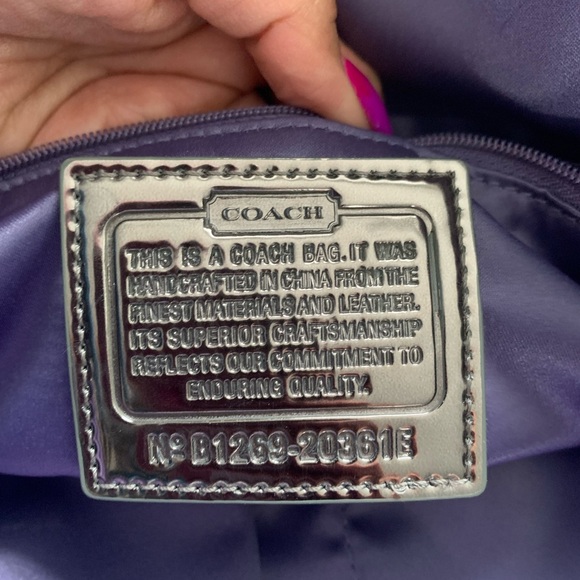 Coach Poppy bag - Picture 5 of 7